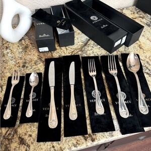 Versace Medusa silver Cutlery 7-Piece Set